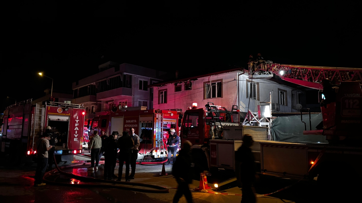 Yangın dehşeti; Ev ve araçlar kül oldu