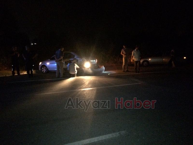 Yangına Giden İtfaiye Otomobille Çarpıştı 