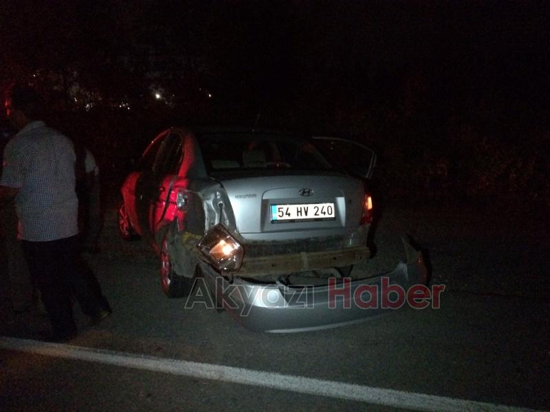 Yangına Giden İtfaiye Otomobille Çarpıştı 