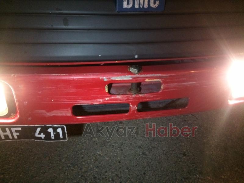 Yangına Giden İtfaiye Otomobille Çarpıştı 