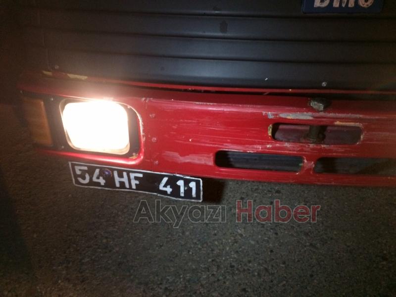 Yangına Giden İtfaiye Otomobille Çarpıştı 