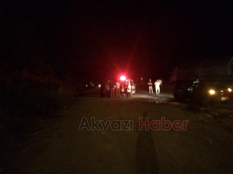 Yangına Giden İtfaiye Otomobille Çarpıştı 