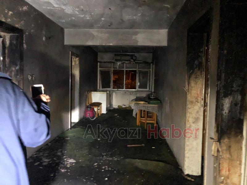 Yangını erken farketmesi faciayı önledi 