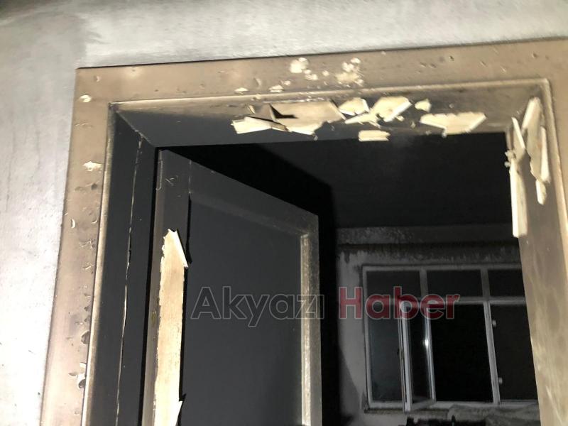 Yangını erken farketmesi faciayı önledi 