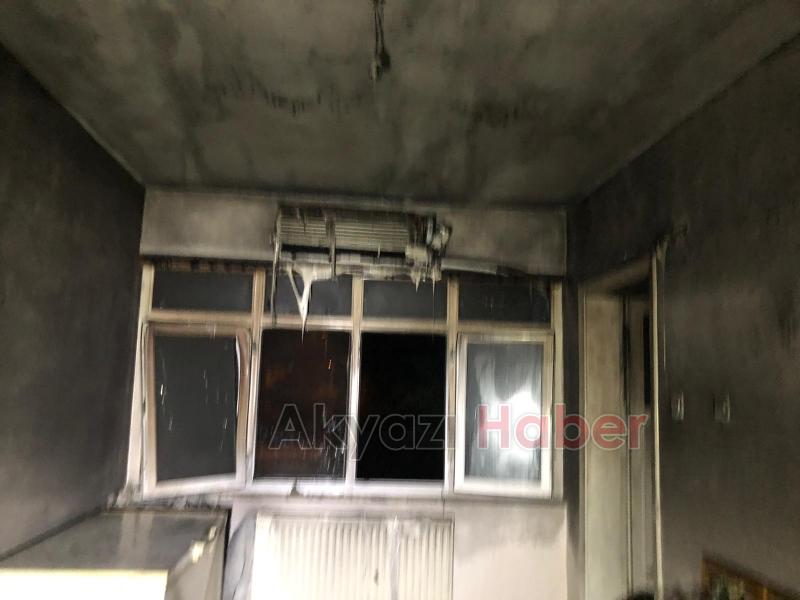 Yangını erken farketmesi faciayı önledi 