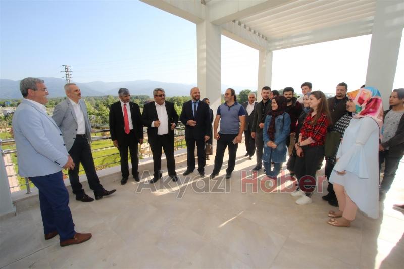 YAPIMI TAMAMLANAN KYK AKYAZI YURDU TANITILDI