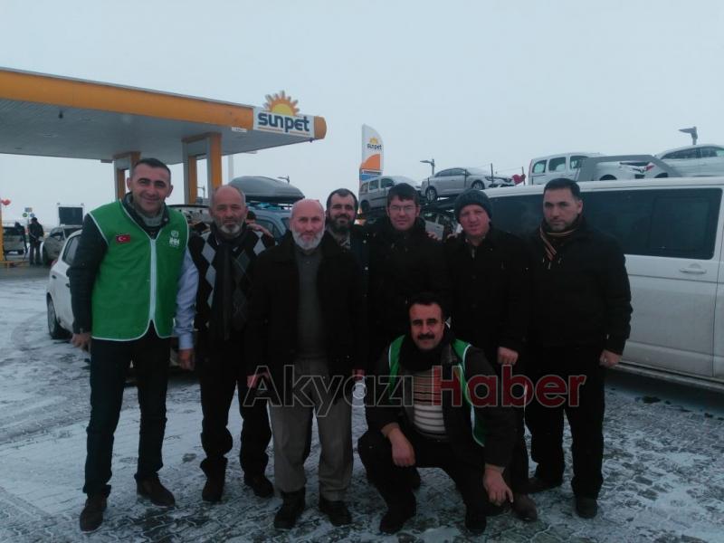 Yardım Tırları Dağıtım Bölgelerine Ulaştı