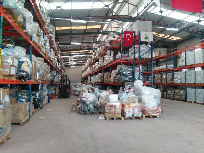 Yardım Tırları Dağıtım Bölgelerine Ulaştı