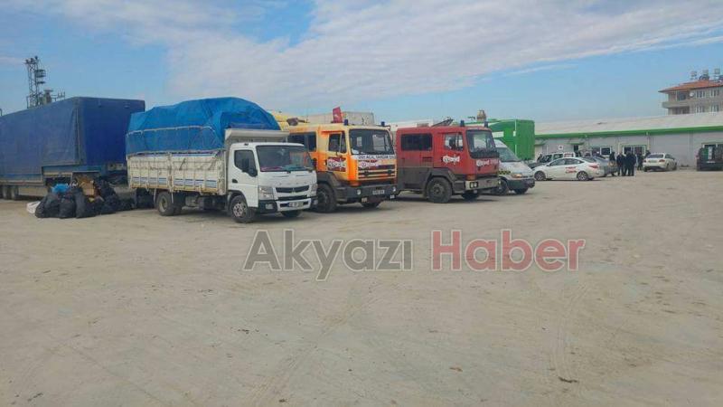 Yardım Tırları Dağıtım Bölgelerine Ulaştı