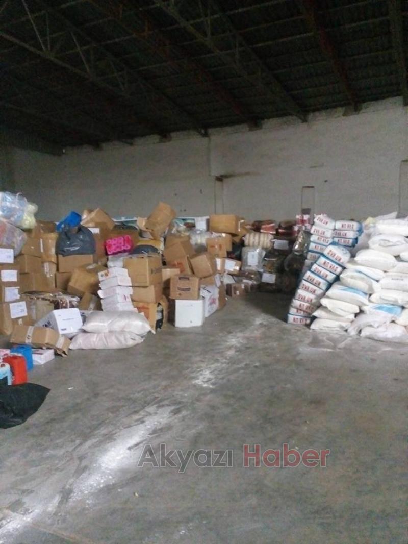 Yardım Tırları Yerine Ulaştı