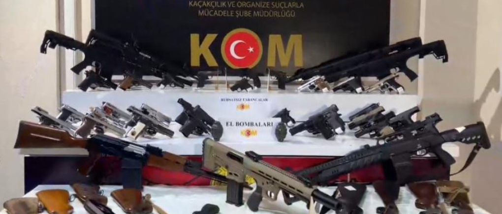 Yasadışı silah satışına 35 ilde operasyon