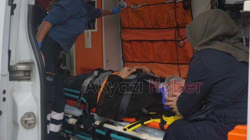 Okula yemek götürüyordu Otomobille çarpıştı 1 yaralı