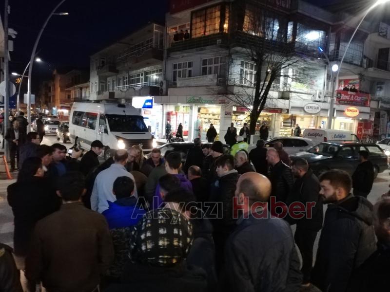 Yaşlı Adama Yaya geçidinde Araba Çarptı