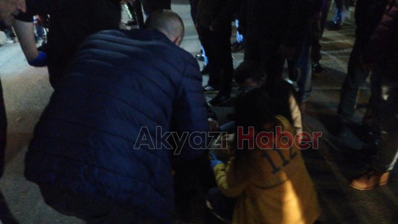 Yaşlı Adama Yaya geçidinde Araba Çarptı