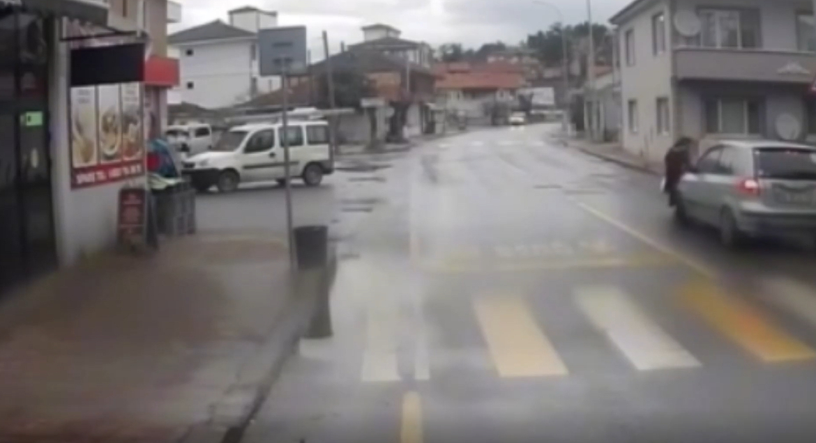 Yaşlı kadın hayatını kaybetmişti, İşte kaza anı