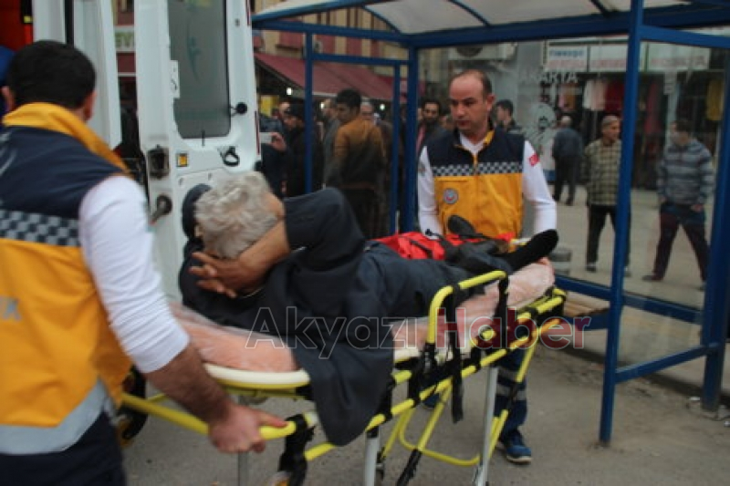 Yaşlı Adam Bisikletten Düşerek Fenalaştı