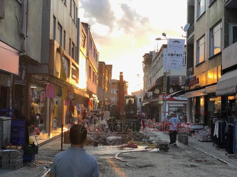 YATAY SONDAj ÇALIŞMALARI YAPILIRKEN ANA SU HATTI PATLADI