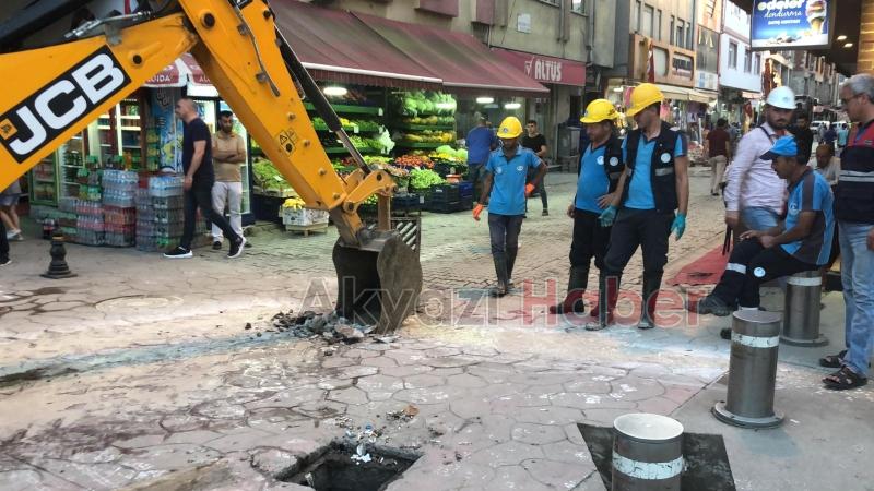 YATAY SONDAj ÇALIŞMALARI YAPILIRKEN ANA SU HATTI PATLADI