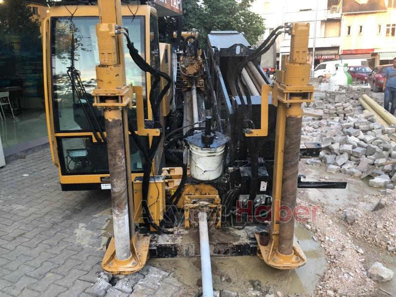 YATAY SONDAj ÇALIŞMALARI YAPILIRKEN ANA SU HATTI PATLADI