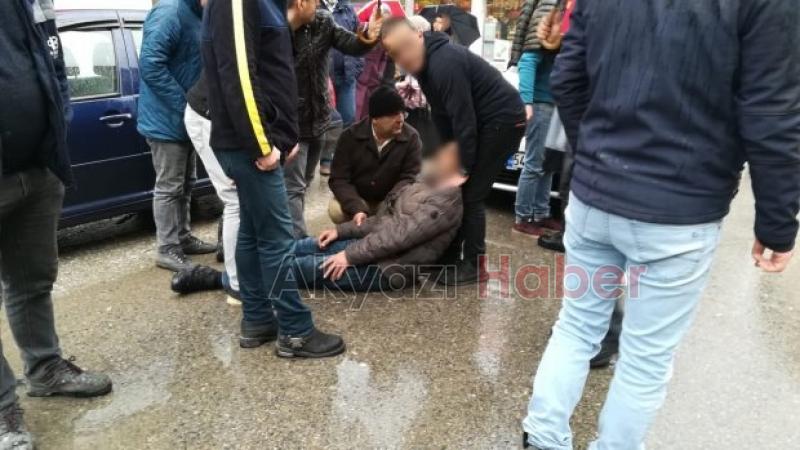 Yaya geçidinde kaza Yol vermediği yayaya çarptı