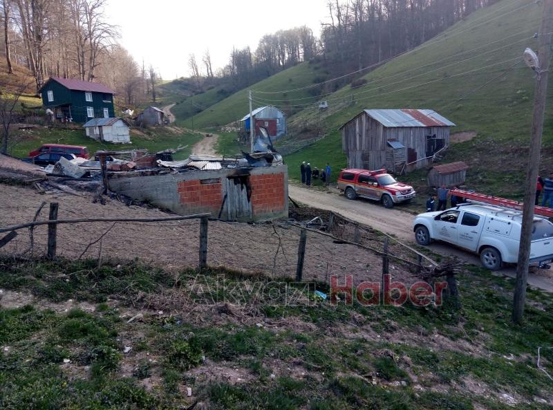  Yaylada Çıkan Yangın Korkuttu