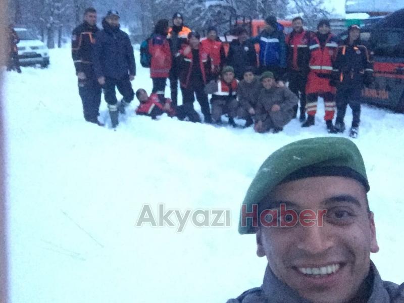 Yaylada Mahsur Kalan Kadın Kurtarıldı