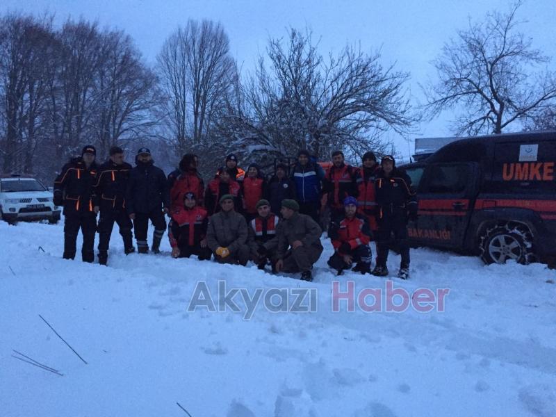 Yaylada Mahsur Kalan Kadın Kurtarıldı