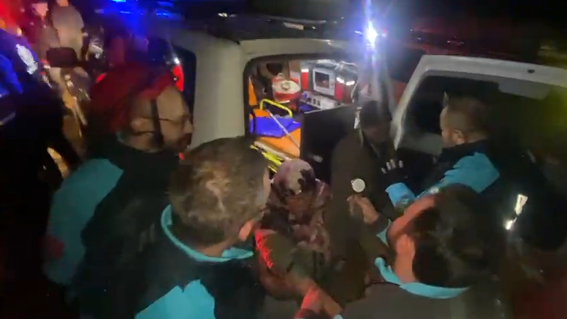 Yaylada mahsur kalan yaşlı çift sağ bulundu