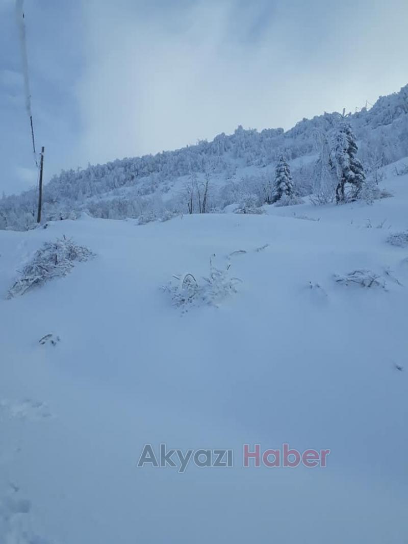 Yaylalardan Kar Manzaraları