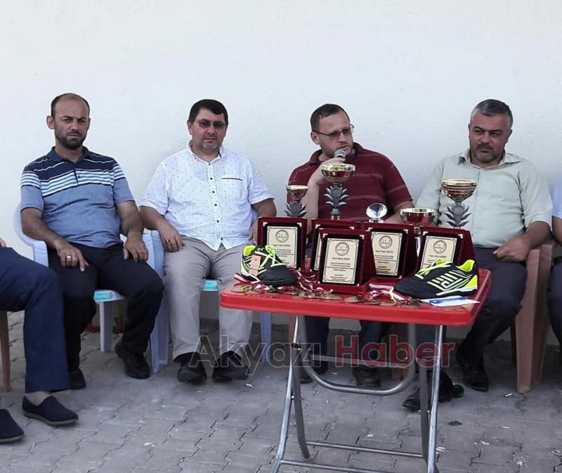 Yaz Kuran kursları arası Futbol turnuvasının şampiyonu belli oldu