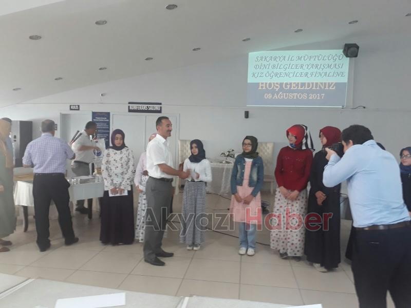  Yaz Kuran Kursları İl Finalinde Akyazı Üçüncü Oldu