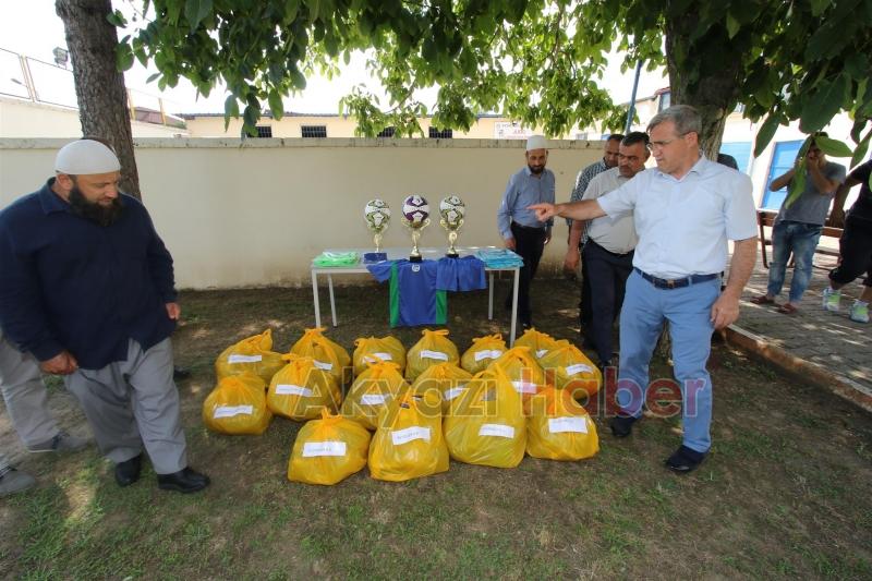 Yaz Kuran Kursu Öğrencileri Futbol Turnuvasına Tam Destek