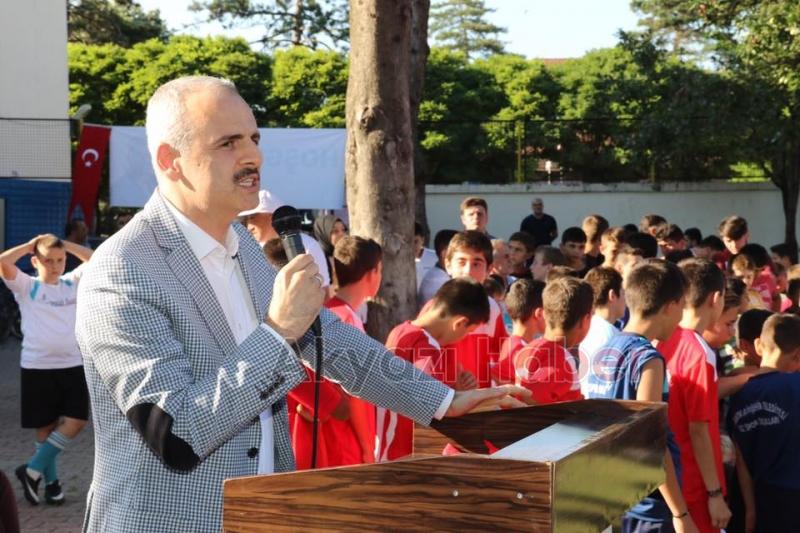 YAZ SPOR OKULLARI İÇİN AÇILIŞ TÖRENİ YAPILDI