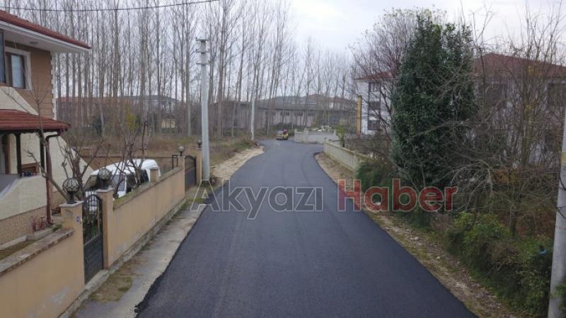 YENİ AÇILAN PARSELLER SICAK ASFALT İLE BULUŞUYOR