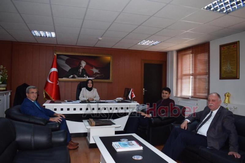 Yeni Atanan Karapürçek Kaymakamı'na Hayırlı Olsun Ziyareti