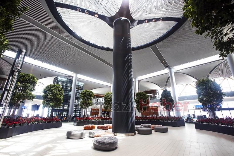 Yeni Havalimanının son hali havadan görüntülendi