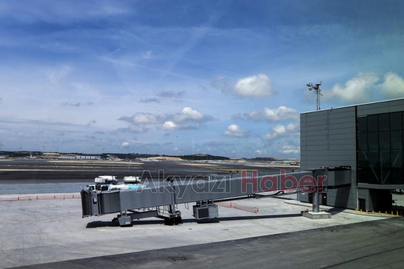 Yeni Havalimanının son hali havadan görüntülendi