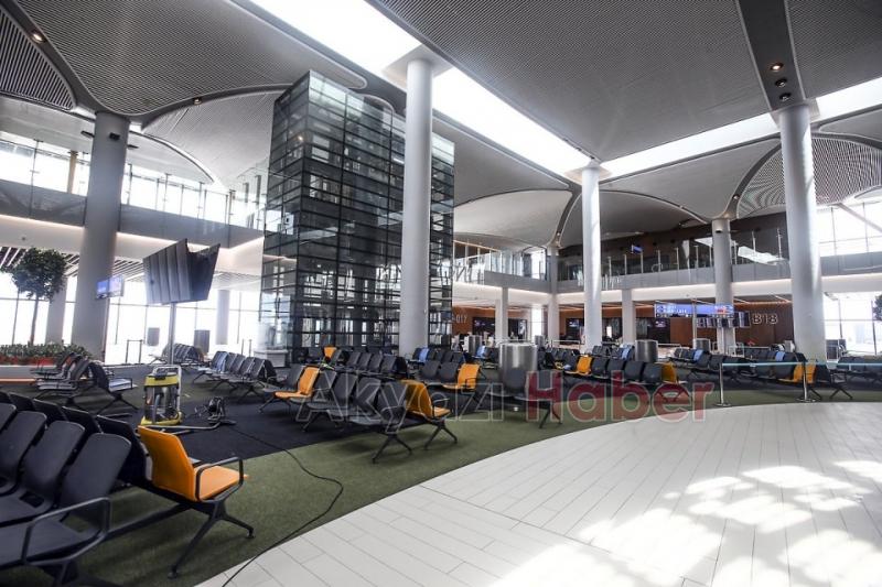 Yeni Havalimanının son hali havadan görüntülendi