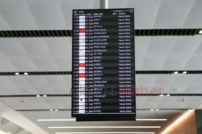 Yeni Havalimanının son hali havadan görüntülendi