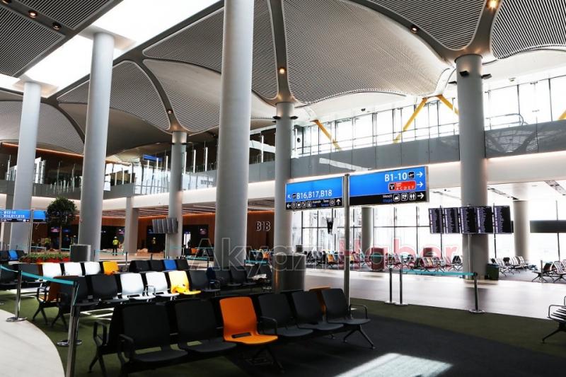 Yeni Havalimanının son hali havadan görüntülendi