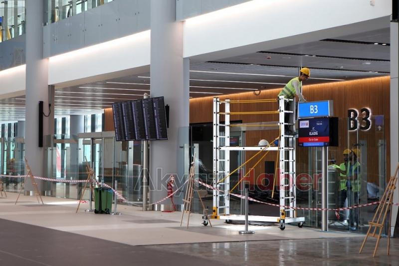 Yeni Havalimanının son hali havadan görüntülendi