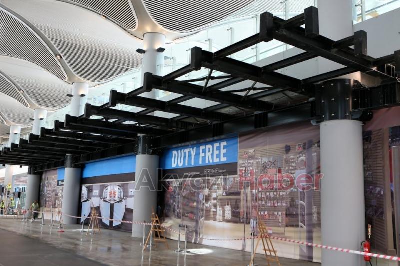 Yeni Havalimanının son hali havadan görüntülendi