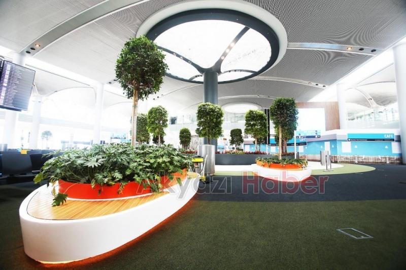 Yeni Havalimanının son hali havadan görüntülendi