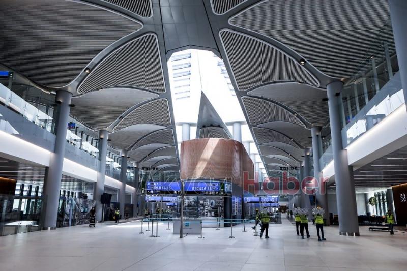 Yeni Havalimanının son hali havadan görüntülendi