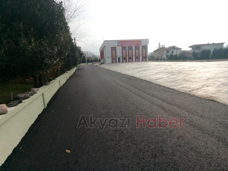 Yeni İtfaiye Binasının Yolu Asfaltlandı