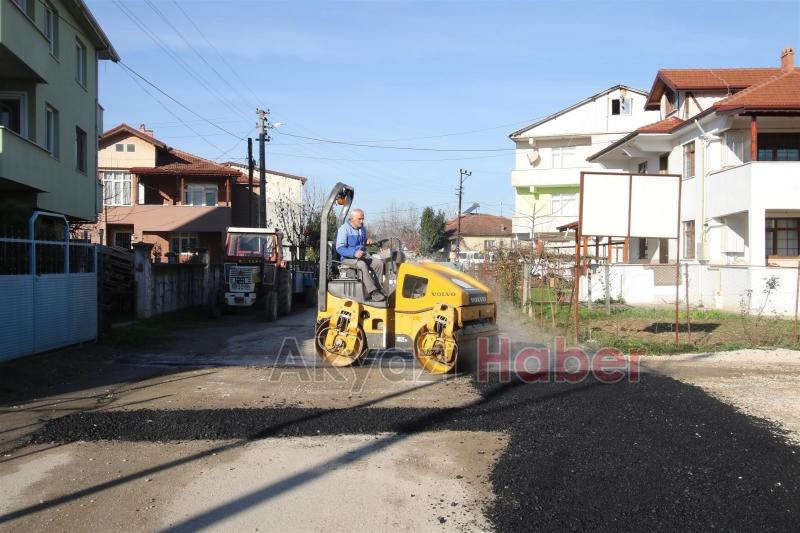 Yeni Mahalle’de Asfalt Çalışmaları Devam Ediyor
