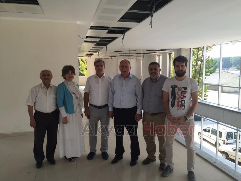 YENİ SGK BİNASINI YERİNDE İNCELEDİLER