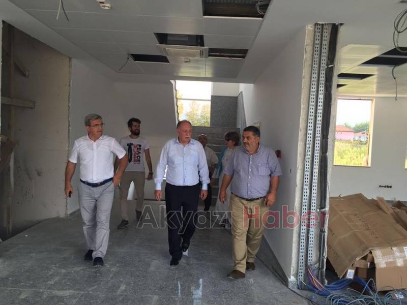 YENİ SGK BİNASINI YERİNDE İNCELEDİLER