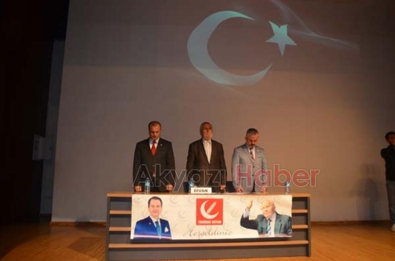 Yeniden Refah Partisi Akyazı İlçe Kongresi Gerçekleşti