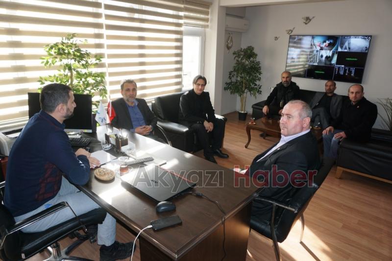 Yeniden Refah Partisinden Akyazı Haberi ziyaret etti